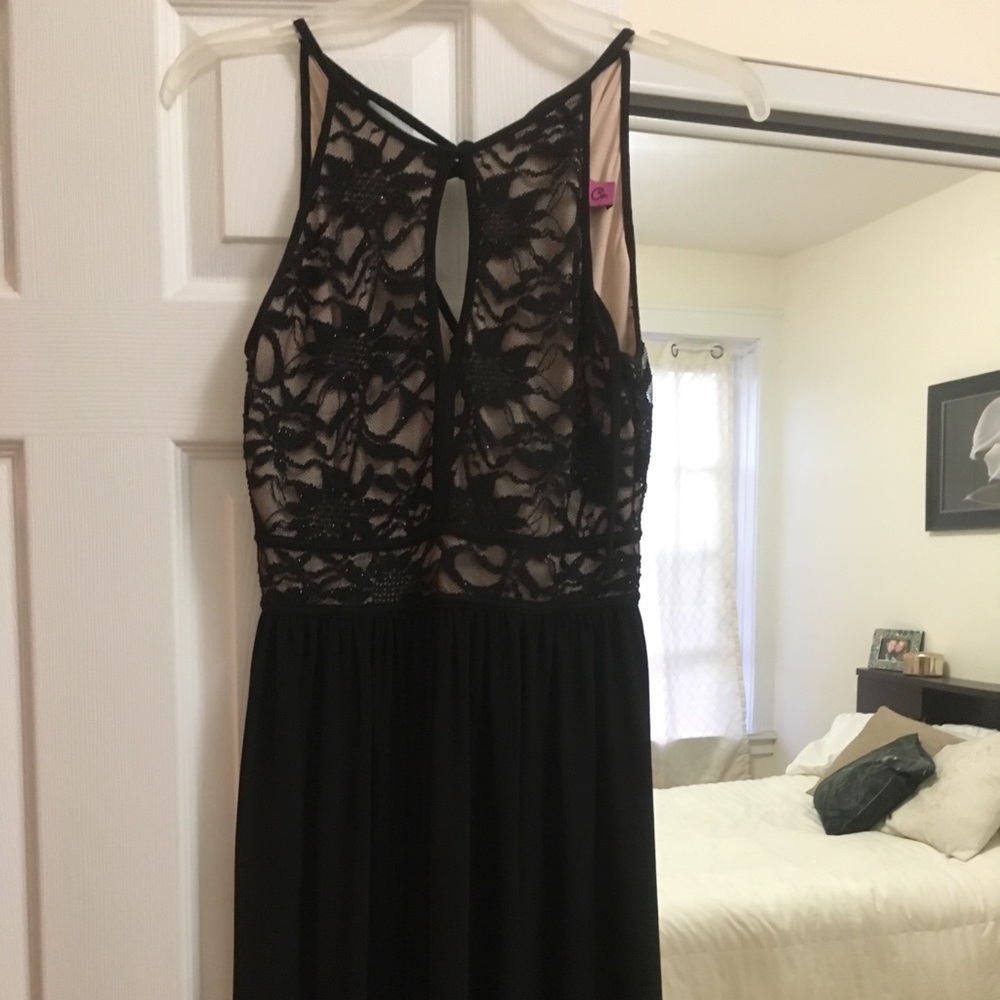 Lacy Little Black Dress
